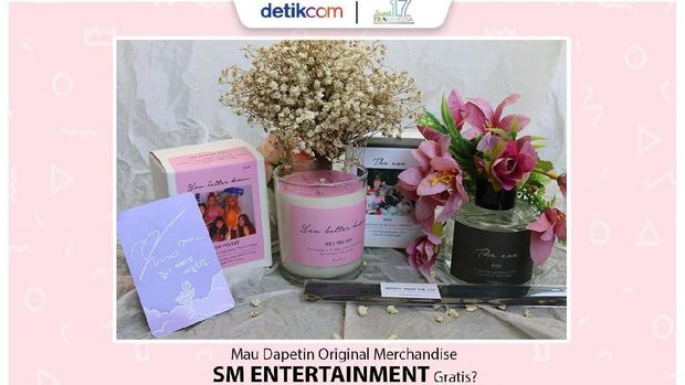 detikcom Bagi-bagi Original Merchandise SM Entertainment, Nih!