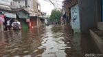 Potret Banjir yang Sempat Lumpuhkan Jalan Kemang Utara 9 Jaksel
