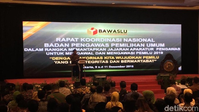 Perkuat Pengawasan Pemilu, Bawaslu Gelar Rakornas