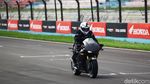 Ekspresi Desta Saat Jajal RC213V-S di Sentul