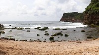 Pantai Ngitun terletak di Dusun Sureng, Purwodadi, Tepus, Kabupaten Gunungkidul (Pradito Rida Pertana/detikTravel)