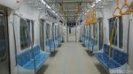 Mengintip Kerennya Interior MRT Jakarta