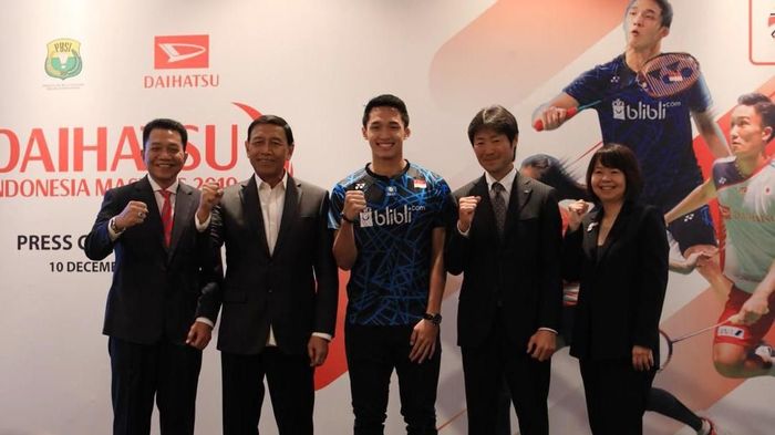 Jonatan Christie akan habis-habisan di Indonesia Masters 2018. (dok. Humas PBSI) Jonatan Christie akan habis-habisan di Indonesia Masters 2018. (dok. Humas PBSI)