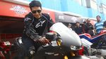 Ekspresi Desta Saat Jajal RC213V-S di Sentul