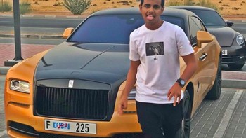 Rashed ini pun sangat populer di Instagram dan memiliki 1,5 juta follower. Foto: Instagram