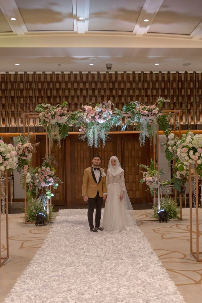 Agak kasual, nggak terlalu terkesan ballroom banget dan nggak terlalu banyak warna, kata Ellien. Foto: Dok. White Pearl Decoration