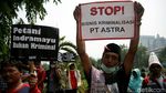 Jokowi Didemo Soal Kriminalisasi Pejuang Lingkungan