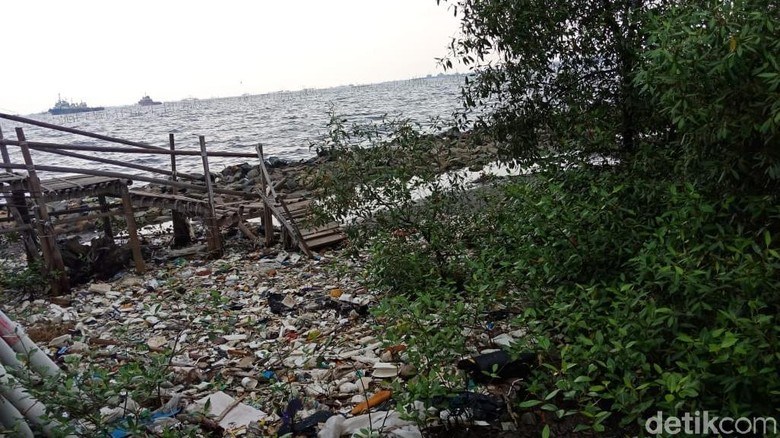 Pantai Marunda Penuh Sampah, Dinas LH: Aksesnya Sulit Pantai Marunda Penuh Sampah, Dinas LH: Aksesnya Sulit
