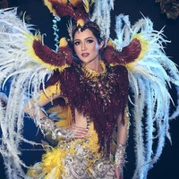 Meskipun belum ada pengumuman resmi, sejumlah pecinta kontes kecantikan sudah memberikan prediksi siapa juara dari sesi kostum nasional ini. Salah satu prediksi itu datang dari Instagram @international_poll. Akun pecinta kontes kecantikan itu merilis daftar 12 kostum nasional terbaik di Miss Universe dan Sonia termasuk salah satunya. Foto: Ronny Ario Joewono Photography