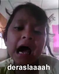 Bocah Ini Nyanyi Lagu Makan Daging Anjing Dengan Sayur Kol