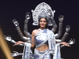 Foto: Uniknya 8 Kostum Nasional Finalis Miss Universe 2018 dari Asia