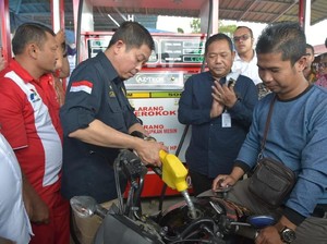 Lagi, Menteri Jonan Jamin BBM Satu Harga di Nias