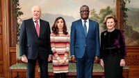 Keberanian Nadia Murad untuk berbicara sebagai seorang penyintas kekerasan seksual dan juga sebagai bagian dari sebuah komunitas Yazidi menjadi korban kekejaman ISIS membuatnya meraih Hadiah Nobel Perdamaian. NTB Scanpix/Lise Aserud via Reuters.