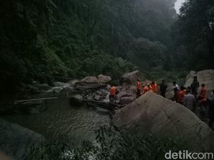 Pencarian 3 Pelajar SD yang Hilang di Coban Talun Distop Sementara