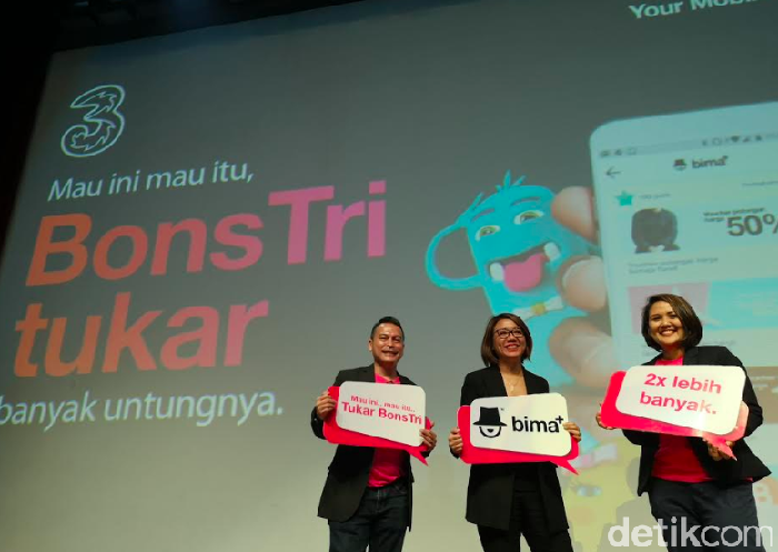 Tri menunjukkan dua aktivitas anyar untuk memenuhi sasaran 5-10 juta pelanggan gres tahun depan (Foto: Agus Tri Haryanto/inet) Tri menunjukkan dua aktivitas anyar untuk memenuhi sasaran 5-10 juta pelanggan gres tahun depan (Foto: Agus Tri Haryanto/inet)