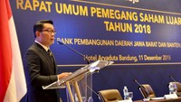 Gubernur Jawa Barat Ridwan Kamil selaku pemegang saham mayoritas menyatakan, pihaknya cukup puas dengan kinerja Bank bjb selama ini. Pertumbuhan kredit meningkat pesat, kredit macet juga bisa terkendali. Foto: dok. Bjb