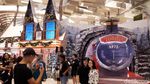 Foto: Kereta Hogwarts Mampir di Bandara Changi
