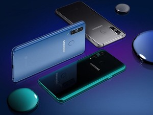 Galaxy A8s Resmi Dirilis, Usung Lubang Kamera di Layar