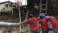 Penanganan jembatan yang ambruk ini diperkirakan memakan waktu yang cukup lama. (Jeka-detik)