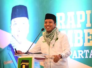 Gak Cuma Naik Harley, Romahurmuziy Main Motor Trail Juga