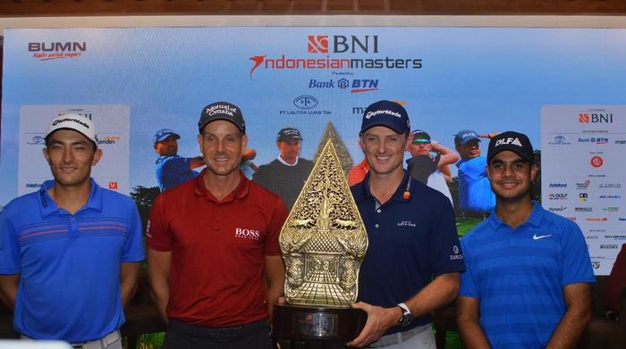 Pegolf nomor satu Indonesia, Danny Masrin (paling kiri) (dok. Image Dynamic) Pegolf nomor satu Indonesia, Danny Masrin (paling kiri) (dok. Image Dynamic)