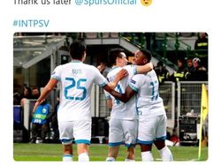 Meme Inter-Napoli Mundur Teratur dari Liga Champions