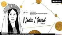 Nadia Murad berjasa mencegah pemerkosaan sebagai senjata perang (Foto: Zaki Alfarabi/detikcom)