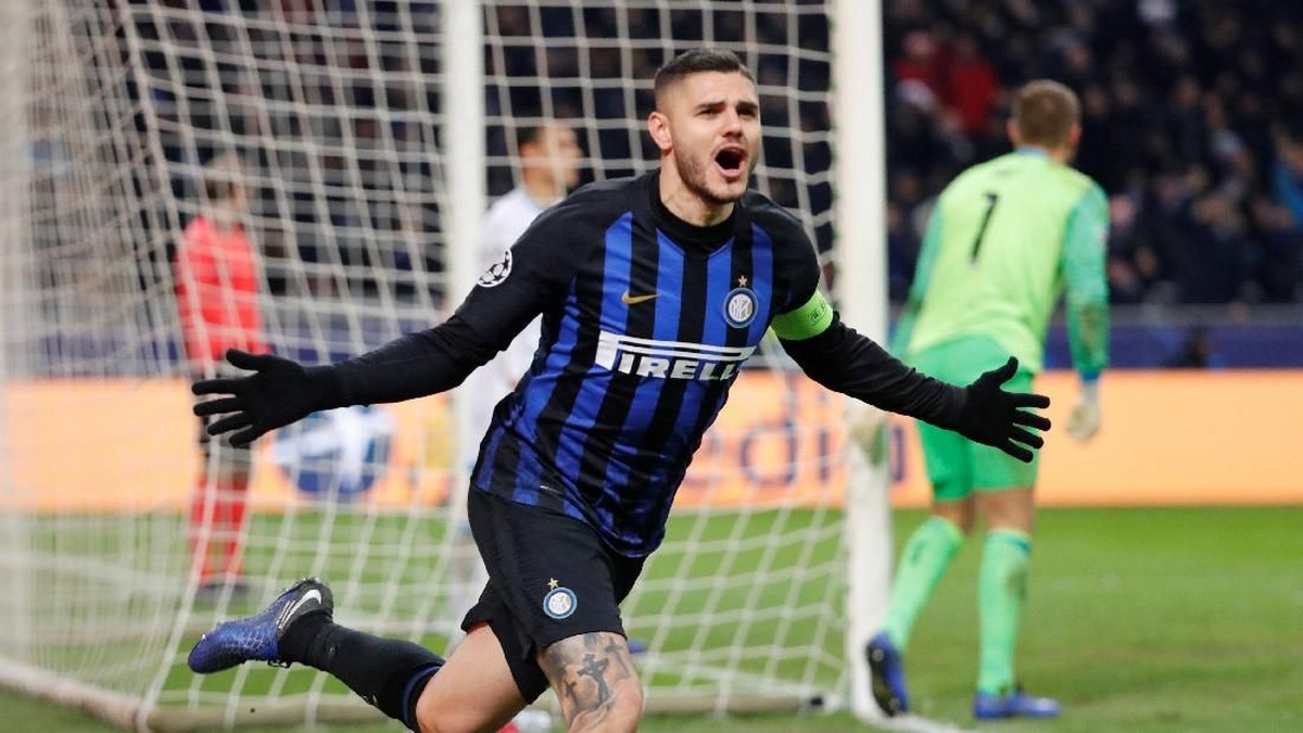 Penyerang Inter Milan Mauro Icardi. (Foto: Stefano Rellandini/Reuters)