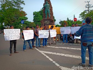 Jurnalis Mojokerto dan Kediri Kompak Protes Pernyataan Prabowo