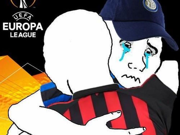 Meme Inter-Napoli Mundur Teratur dari Liga Champions