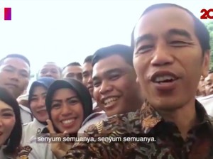Video: Cerianya Para Satpam Diajak Nge-Vlog Jokowi di Istana