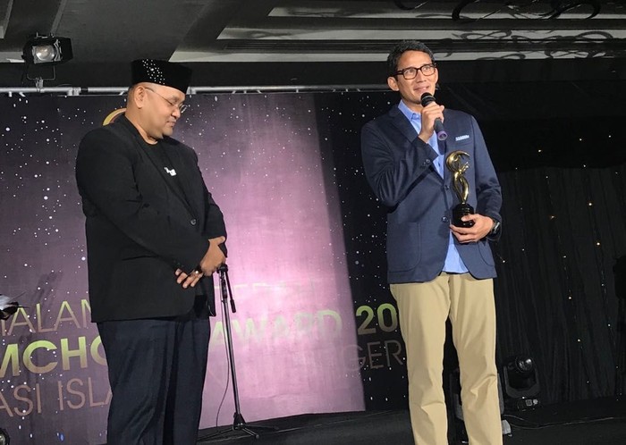 Maruf dan Sandi Jadi Tokoh Inspiratif Versi Moeslim Choice 2018