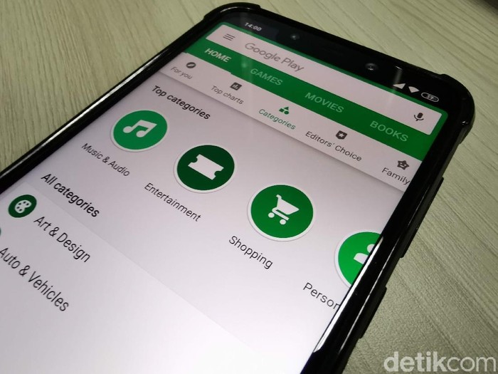 Ilustrasi Play Store, yang baru saja dirazia Google (Foto: detikINET/Anggoro Suryo Jati) Ilustrasi Play Store, yang baru saja dirazia Google (Foto: detikINET/Anggoro Suryo Jati)