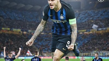 Gol semata wayang Icardi saat melawan PSV jadi tak ada artinya. Foto: Istimewa