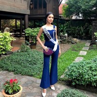 Inilah Miss Universe Cambodia 2018 Rern Sinat. Pada Mei 2018, Rern terpilih sebagai pemenang kontes kecantikan untuk mewakili Kamboja di Miss Universe yang tahun ini digelar di Bangkok, Thailand. Foto: Instagram @rern_sinat