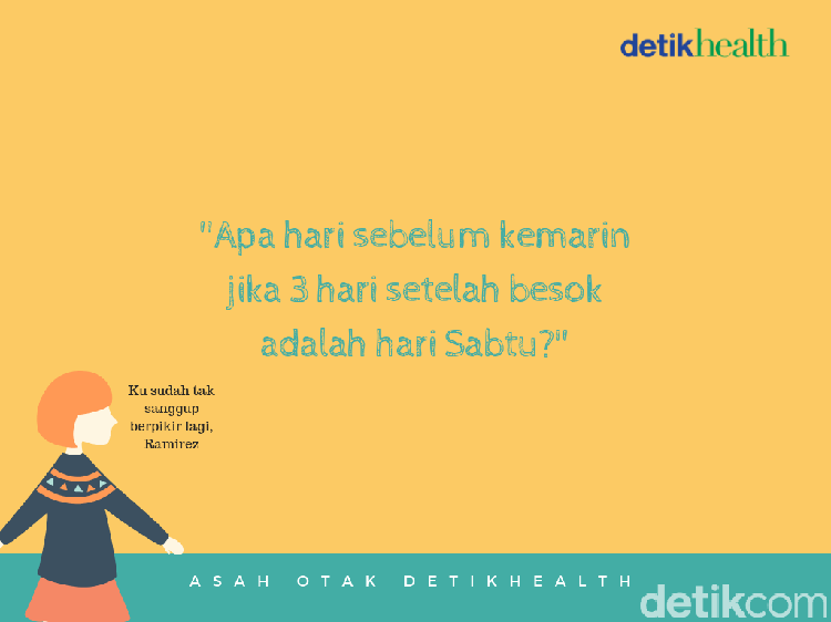 3 Pertanyaan Simpel Uji Daya Nalarmu, Bisa Pecahkan dalam Berapa Detik?