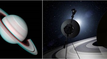 Saturnus jadi salah satu planet yang dituju oleh Voyager 2. Foto: NASA