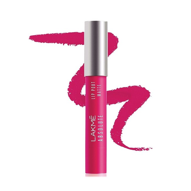 Lipstik berupa pensil serupa juga bisa didapati di Blibli. Selama Harbolnas 2018, Lakme Absolute Lip Pout Matte Lipstick ini pun diskon 40% menjadi Rp 84 ribu. Foto: Instagram