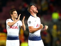 Hasil ini turut membuktikan bahwa Tottenham sukses melawan kemustahilan. Terlepas dari tim pelapis yang diturunkan Barca untuk menghadapi the Lilywhites. Clive Rose/Getty Images.
