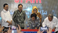 Proyek SPAM ini menjadi proyek air minum ketiga yang menggunakan skema KPBU dan merupakan salah satu upaya dalam mewujudkan percepatan pembangunan infrastruktur nasional. Foto: dok. KemenPUPR