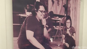 Area kampus banyak dihiasi dengan poster-poster berisi kutipan inspiratif. (Foto: Virgina Maulita Putri/detikINET)