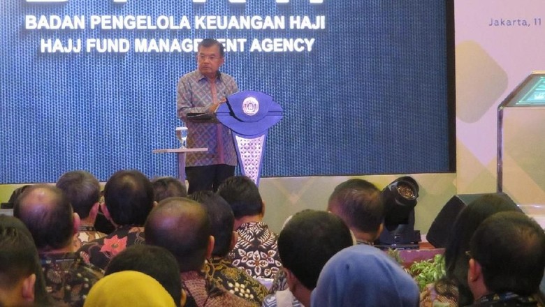 JK Sarankan BPKH Investasikan Dana Haji ke Infrastruktur JK Sarankan BPKH Investasikan Dana Haji ke Infrastruktur