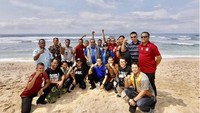 Dalam postingan foto-fotonya, Ani Yudhoyono juga menyertakan hastag #wonderfulindonesia. Sekalian promosi wisata juga nih! (Instagram/aniyudhoyono)