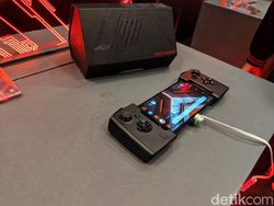 Penampilan Gahar Ponsel Gaming Asus ROG Phone
