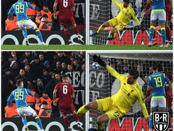 Meme Inter-Napoli Mundur Teratur dari Liga Champions