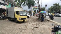Foto: Seorang warga, R, mengatakan juru parkir yang terlibat pengeroyokan itu merupakan parkir liar. Dia tidak memakai seragam parkir DKI. (Guruh-detikcom)