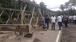 Ini Dia Jembatan Temporer Penyambung Jalur Padang-Bukittinggi
