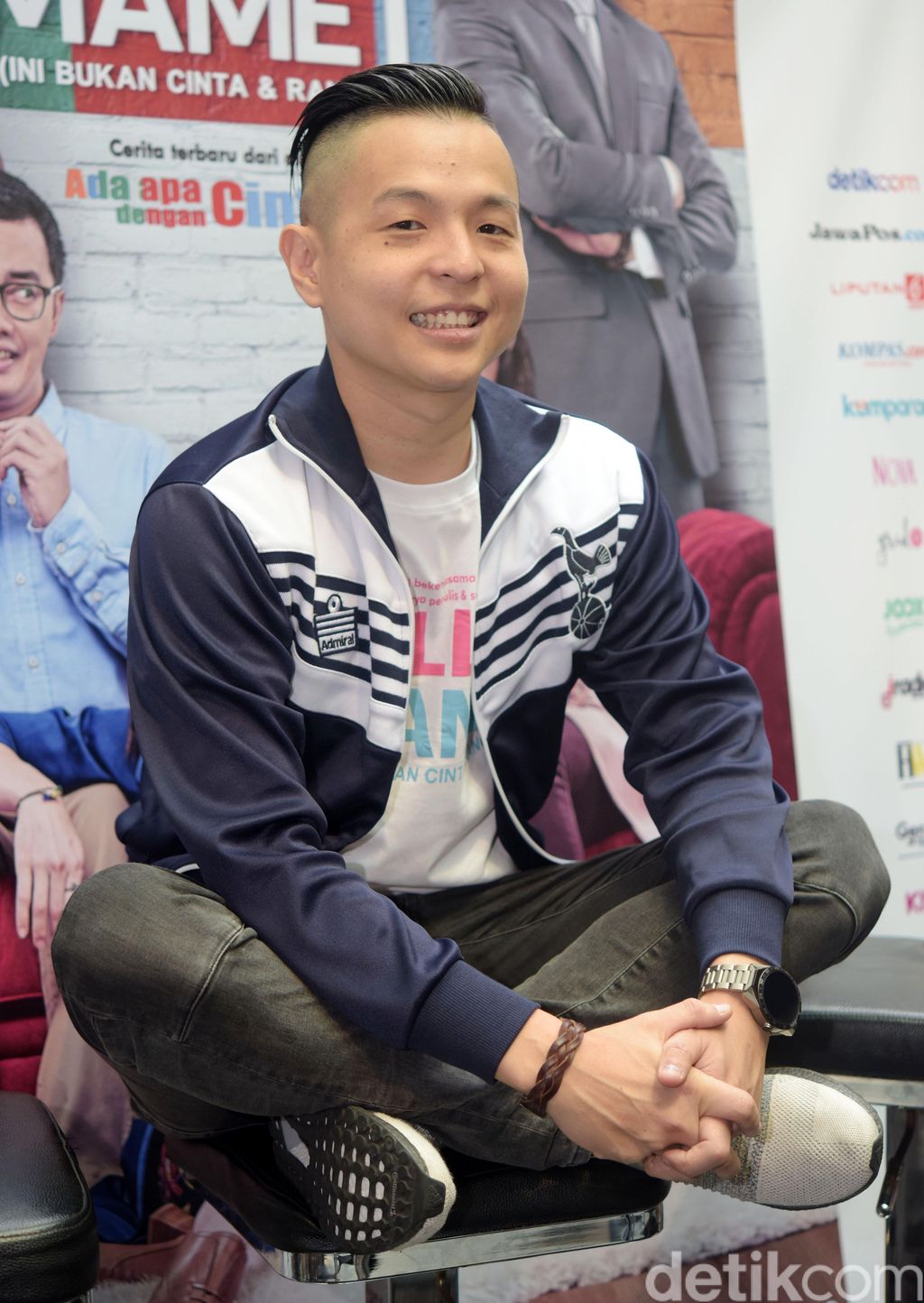 Ernest Prakasa saat ditemui di Epicentrum.
