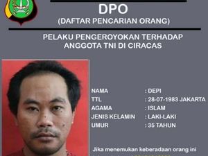 Depi Buron Pengeroyok Anggota TNI di Ciracas Ditangkap Polisi