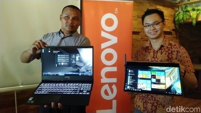 Laptop Lenovo Yoga 730 dan Legion Y530 Sambangi Semarang